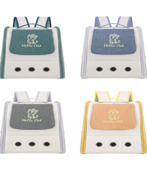 CanvasPaws Breathable Pet Backpack