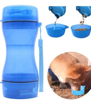 Outdoor Dog Water Bottle, Spill-Free Drinking Cup