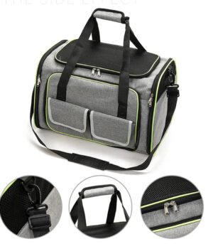 Large capacity expandable pet travel bag