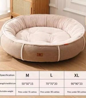 Deep Sleep Pet Bed – Thick, Soft & Four Seasons