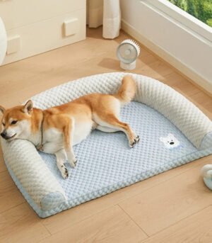 Cooling Pet Bed for Dogs & Cats, Breathable Pad