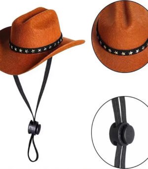 Cowboy Hat for Cats – Stylish Sun Hat for Persian