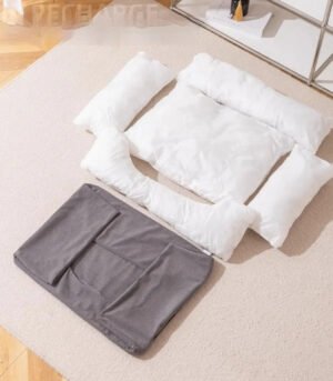 Durable Scratch-Resistant All-Season Pet Bed