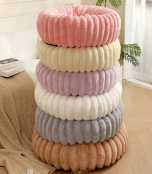 High-Quality Rabbit Fur Pet Bed for Cats & Dogs