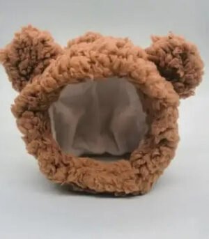 Teddy Bear Knit Pet Hat – Warm & Adorable