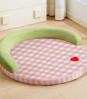 Summer Bed Round Pet Mat - Removable Cover