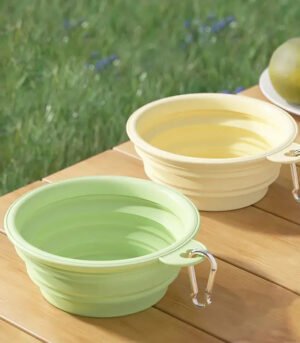 Travel Dog Water Food Bowl Collapsible